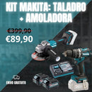 KIT ORIGINAL: TALADRO INALÁMBRICO + AMOLADORA DE ALTO IMPACTO + 26 ACCESORIOS + 2 BATERIAS PROMOCION CIERRE DE LA TIENDA - ENVIO GRÁTIS 24H MRW (Cópia)